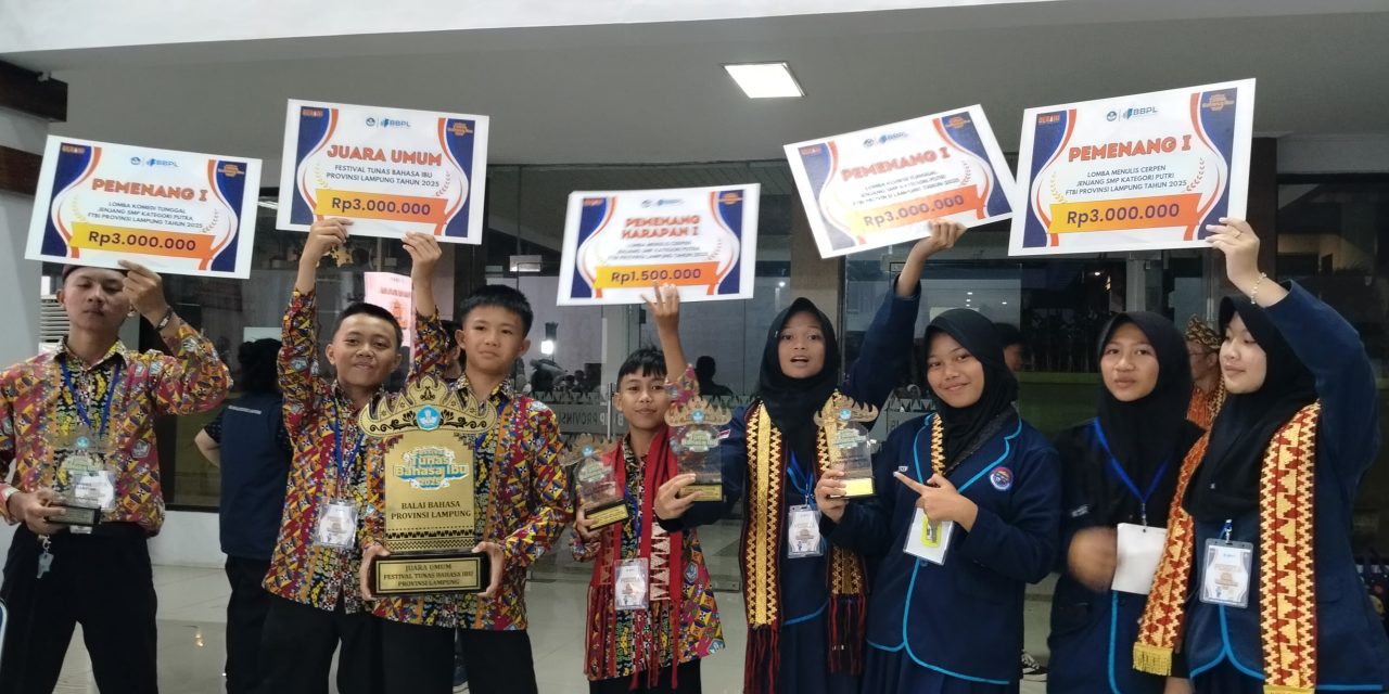 Siswa Asal Lambar Kembali Torehkan Prestasi, Parosil Mabsus : Ini Bukti Keberhasilan Pendidikan di Lampung Barat