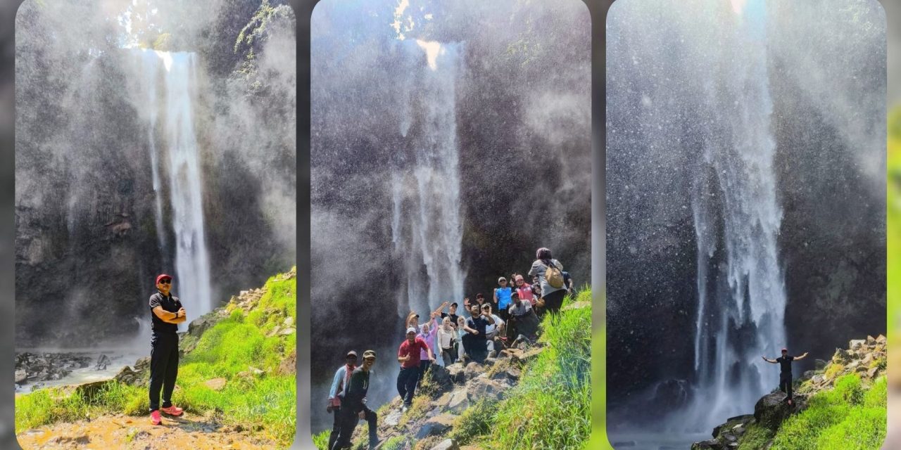 Curug Semantung: Wisata Alam yang “Dikawal” Bupati Parosil Mabsus