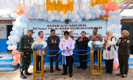 Resmikan SPPG Kecamatan Belalau Wakil Bupati Minta Harus Penuhi Standar