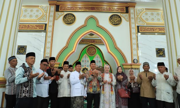 Bupati Lampung Barat hadiri pengajian dan resmikan Masjid Al – Muhajirin Batu Ketulis