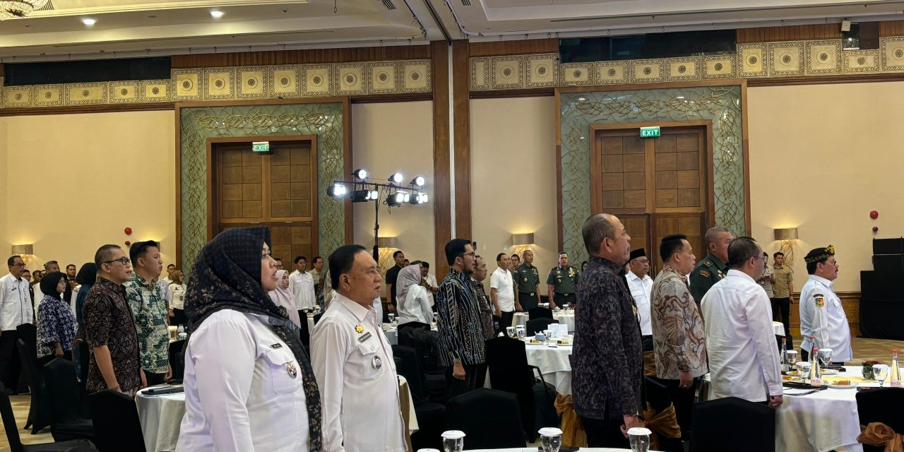 Wakil Bupati Lampung Barat Ikuti Rakornas Singkronisasi Tata Ruang Pertahanan