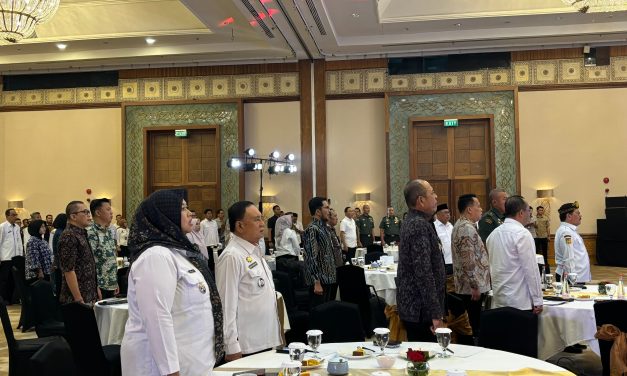 Wakil Bupati Lampung Barat Ikuti Rakornas Singkronisasi Tata Ruang Pertahanan