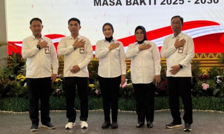 Resmi, Bupati Lambar ditetapkan menjadi Pelindung, Ketua DPRD sebagai Ketua PMI Lampung Barat