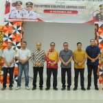 Malam Ramah Tamah Forkopimda dan Sekda Lambar Bersama Komandan Korem 043 Gatam