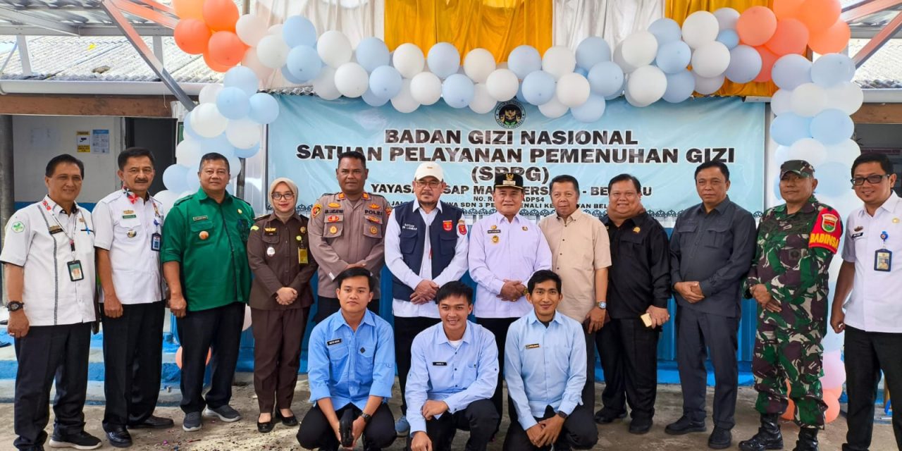 Resmikan SPPG Kecamatan Belalau Wakil Bupati Minta Harus Penuhi Standar