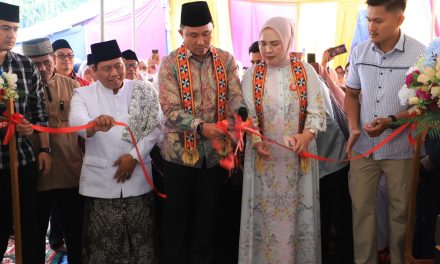 Bupati Lampung Barat hadiri pengajian dan resmikan Masjid Al – Muhajirin Batu Ketulis