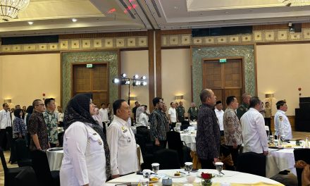 Wakil Bupati Lampung Barat Ikuti Rakornas Singkronisasi Tata Ruang Pertahanan