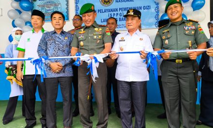 Wabup Lampung Barat Mad Hasnurin Hadiri Peresmian Dapur SPPG untuk Dukung Program MBG di Kecamatan Balik Bukit