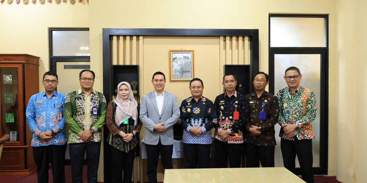 Wabup Lampung Barat Terima Kunjungan KPP Pratama Kotabumi, Bahas Pengamanan Penerimaan Pajak Akhir Tahun