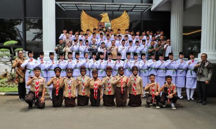 Perdalam Program Paskibraka Nasional, Paskibraka Lampung Barat Berkunjung Ke BPIP