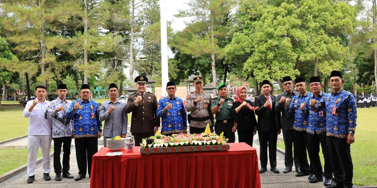 Upacara HUT Ke-54 KORPRI di Lampung Barat: Pengabdian ASN, Kepedulian Lingkungan, dan Transformasi Kesehatan Warnai Peringatan Tiga Momentum Nasional