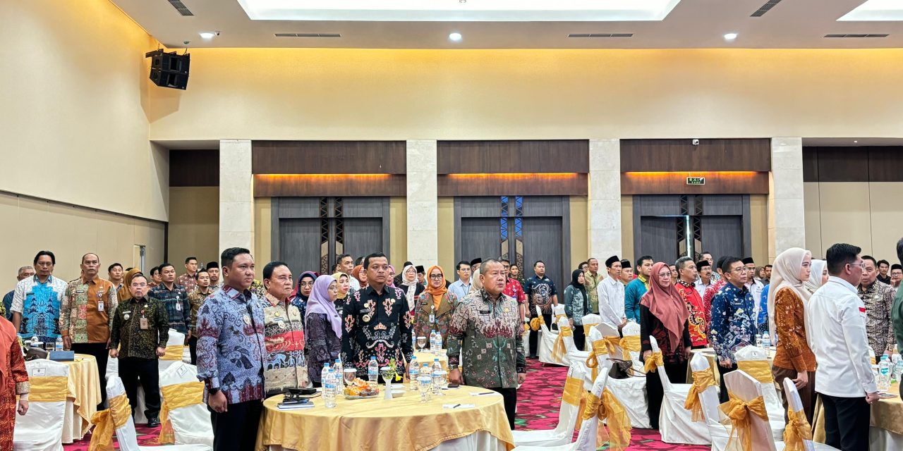 Wakil Bupati Lampung Barat Hadiri RAKORDA BAZNAS Provinsi Lampung dan Launching Gerakan Sadar Zakat