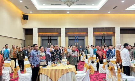 Wakil Bupati Lampung Barat Hadiri RAKORDA BAZNAS Provinsi Lampung dan Launching Gerakan Sadar Zakat