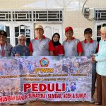 Peduli Banjir Sumatera, Persatuan Wredatama Republik Indonesia Lampung Barat Bersama JNE Salurkan Bantuan Kemanusiaan