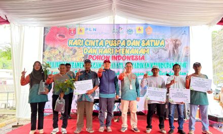 Penanaman Ratusan Pohon Warnai Hari Cinta Puspa dan Satwa serta Hari Menanam Pohon Indonesia di Lampung Barat