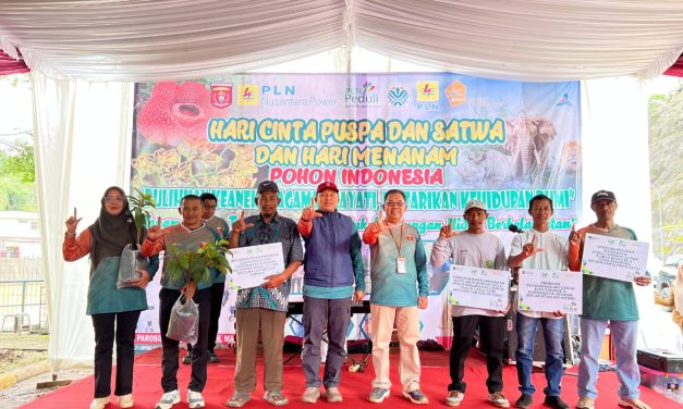 Penanaman Ratusan Pohon Warnai Hari Cinta Puspa dan Satwa serta Hari Menanam Pohon Indonesia di Lampung Barat