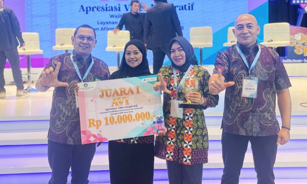 Prestasi Gemilang ditengah Batasan, SMP N I Atap Batu Brak Raih Juara I Nasional Lomba Video, Bupati Parosil : Bukti Keberhasil Pendidikan di Lambar