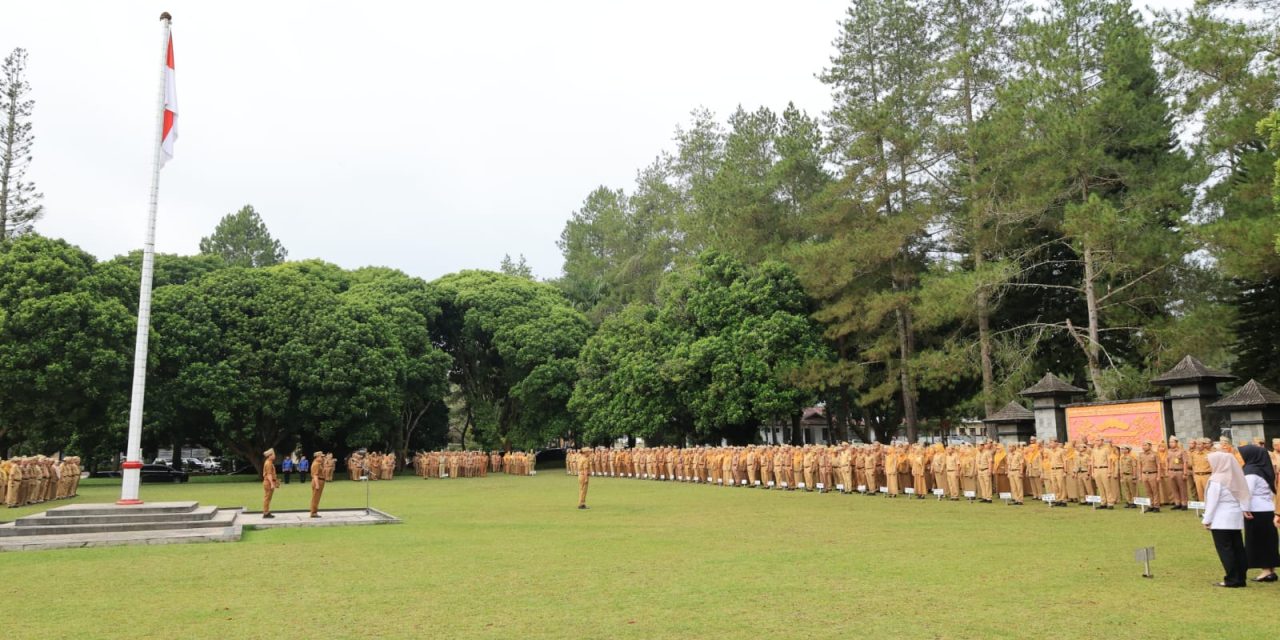 Apel Perdana Awal Tahun, Wakil Bupati Tekankan Disiplin dan Penguatan Komitmen ASN