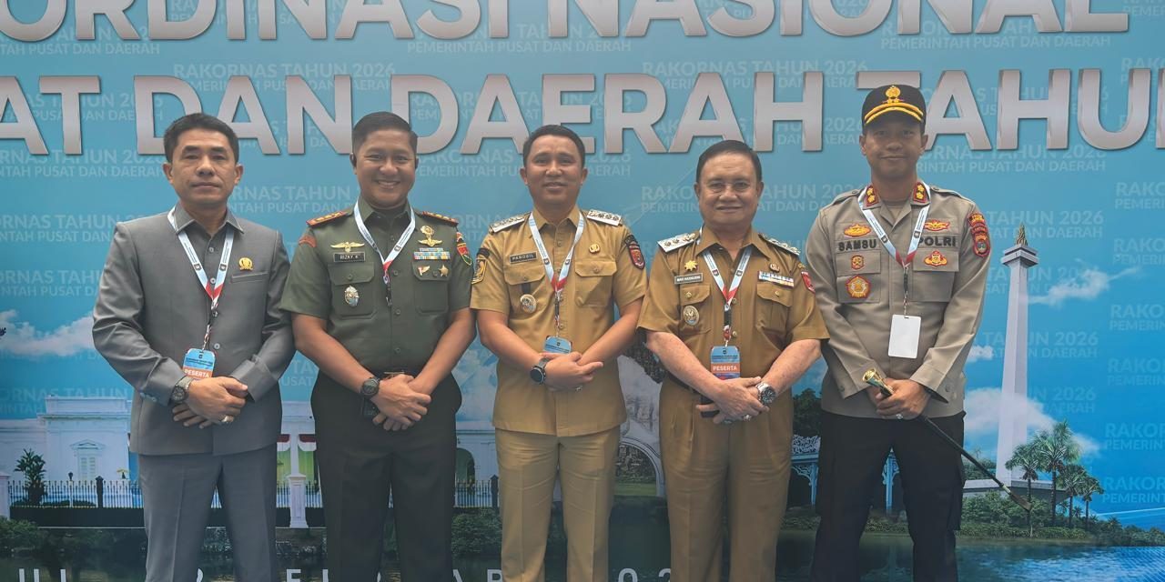 Hadiri Rakornas 2026, Bupati–Wakil Bupati Lampung Barat Tegaskan Siap Jalankan Arahan Presiden Prabowo