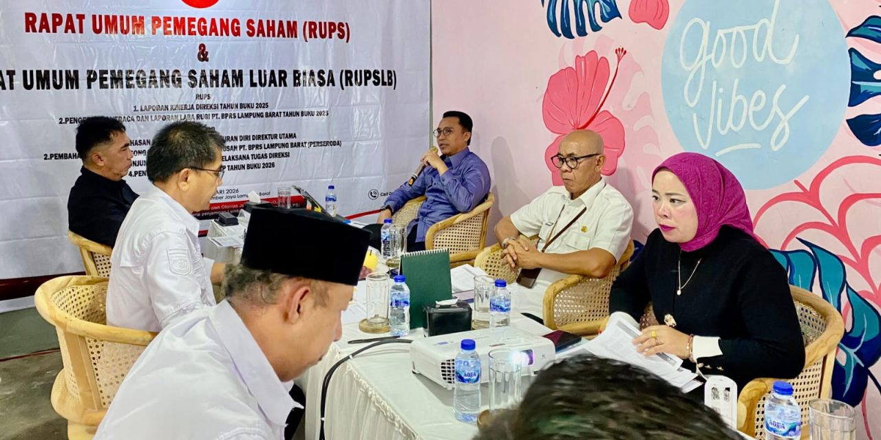 BPRS Diminta Tingkatkan Inovasi Program, Bupati Lambar: Harus Menyesuaikan Zaman