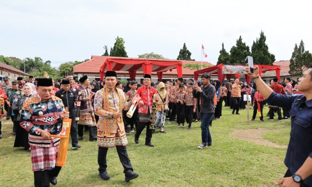 Kekuhan Diresmikan Bupati Lampung Barat Sebagai Sistem Peringatan Dini Berbasis Kearifan Lokal