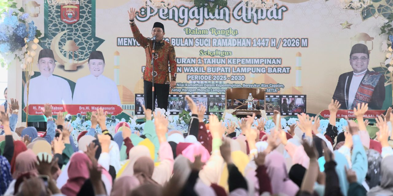 Di Ruang Pengajian Akbar, Bupati Parosil: “Pembangunan itu Tidak Seperti Sim Salabim”