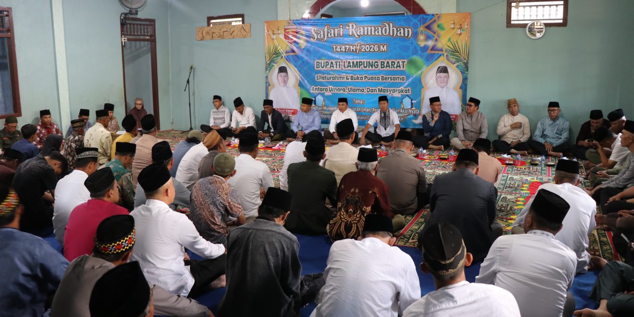 Safari Ramadhan di Pagar Dewa, Bupati Lampung Barat Pererat Silaturahmi dan Tanggapi Aspirasi Masyarakat