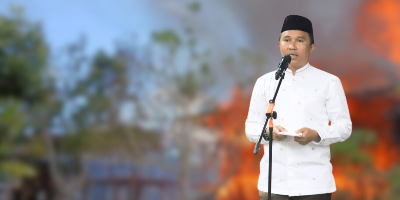 Duka di Tengah Hari Raya Lebaran, Bupati Sampaikan Belasungkawa Korban Kebakaran