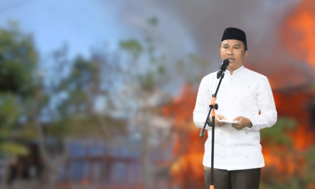Duka di Tengah Hari Raya Lebaran, Bupati Sampaikan Belasungkawa Korban Kebakaran