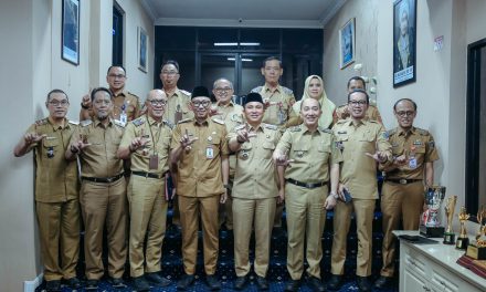 Bahas Isu Strategis: Bupati Parosil Boyong Jajaran Pemkab Lampung Barat Bertemu Gubernur Lampung