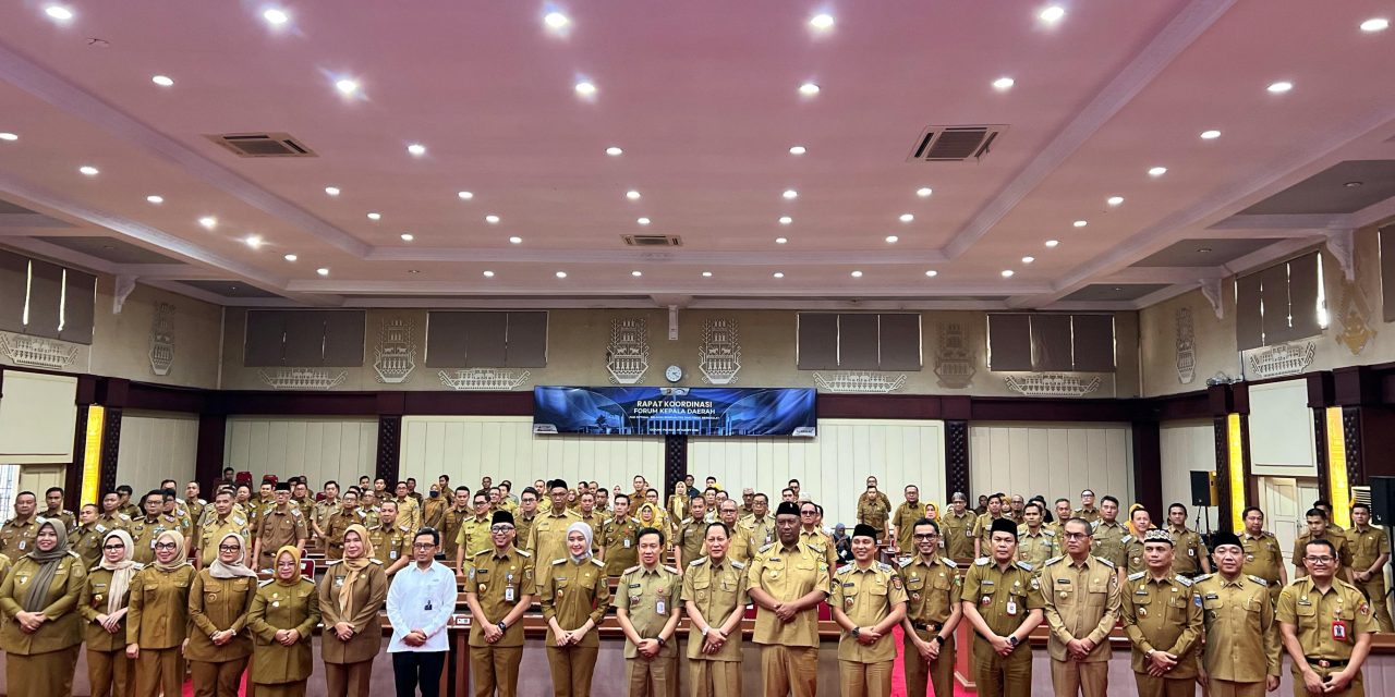 Bupati Hadiri Rapat Koordinasi Bersama Seluruh Kepala Daerah Se-Provinsi Lampung