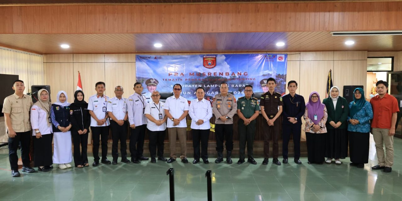 Pemkab Lampung Barat Gelar Pra-Musrenbang Tematik Stunting Tahun 2026