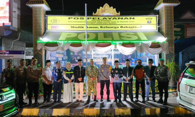 Wabup Lampung Barat Ikuti Zoom Meeting Pemantauan Malam Takbir Operasi Ketupat Krakatau 2026