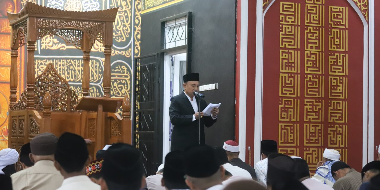 Sholat Idul Fitri 1447 H di Masjid Al Mansyur Berlangsung Khidmat, Wabup Ajak Jaga Nilai Ramadhan