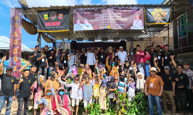 Perkuat Identitas Budaya, Bupati – Wakil Bupati Hadiri Pesta Sekura di Tempat Berbeda