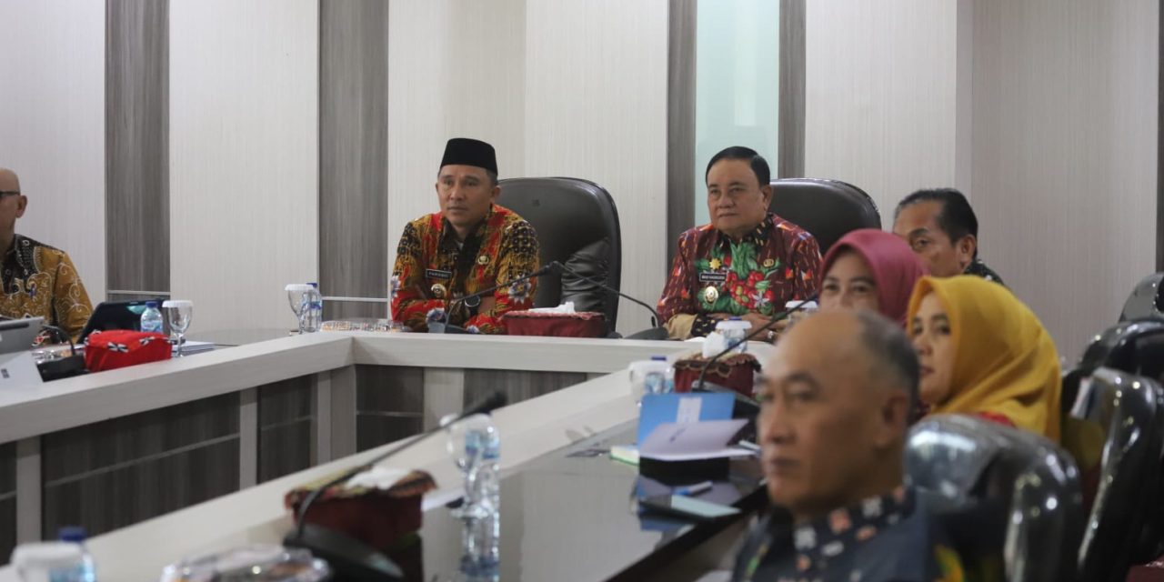 Bupati dan Wakil Bupati Lampung Barat Ikuti Entry Meeting BPK, Targetkan WTP Tetap Terjaga