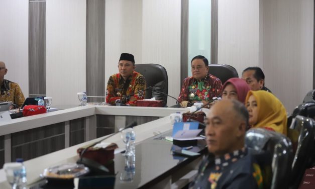 Bupati dan Wakil Bupati Lampung Barat Ikuti Entry Meeting BPK, Targetkan WTP Tetap Terjaga