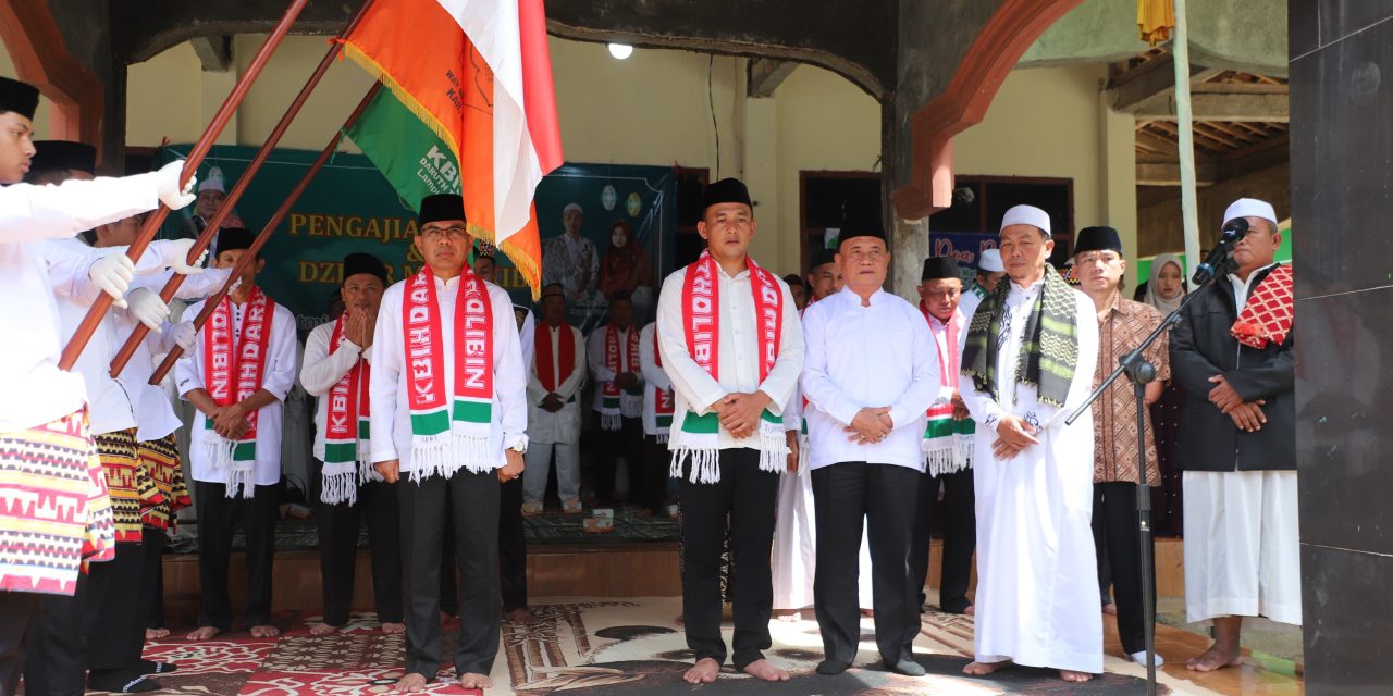 Wakil Bupati Lampung Barat Hadiri Pengajian Akbar dan Zikir Manakib Pondok Pesantren Daruth Tholibin