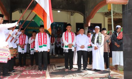 Wakil Bupati Lampung Barat Hadiri Pengajian Akbar dan Zikir Manakib Pondok Pesantren Daruth Tholibin