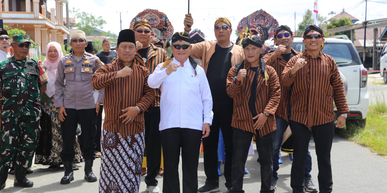 Hadiri Halal Bihalal dan Silaturahmi Warga Pujakesuma Kabupaten Lambar, Wakil Bupati Ajak Bersinergi