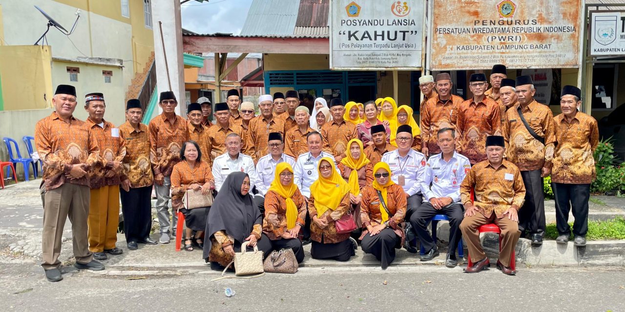Wakil Bupati Lampung Barat Gelar Halal Bihalal Bersama PWRI
