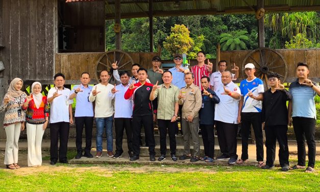 Jelang Musorkab, Calon Ketua KONI Lambar Gelar Pertemuan dengan Pengurus dan Pengcab