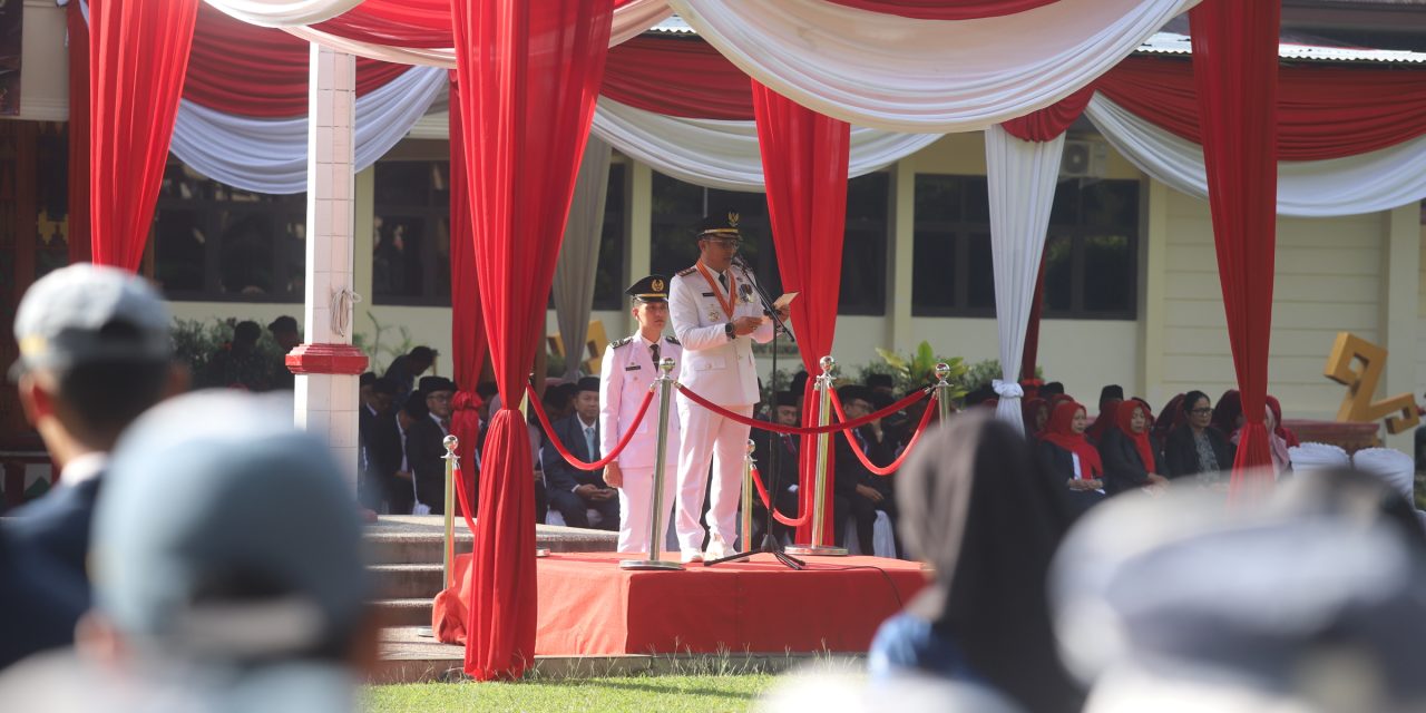 Pemkab Lambar Tegaskan Komitmen Terus Tingkatkan Kualitas Pelayanan Publik di Hari Otda Ke 30