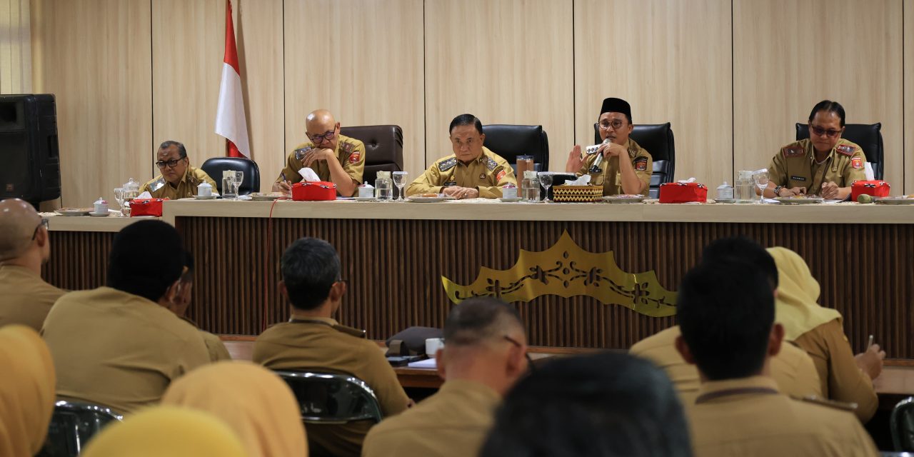 Rakor Triwulan I, Bupati Lambar Ajak OPD Kompak Optimalkan Potensi