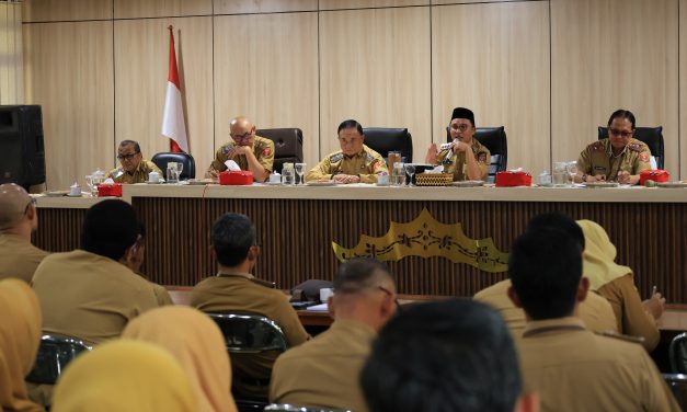 Rakor Triwulan I, Bupati Lambar Ajak OPD Kompak Optimalkan Potensi
