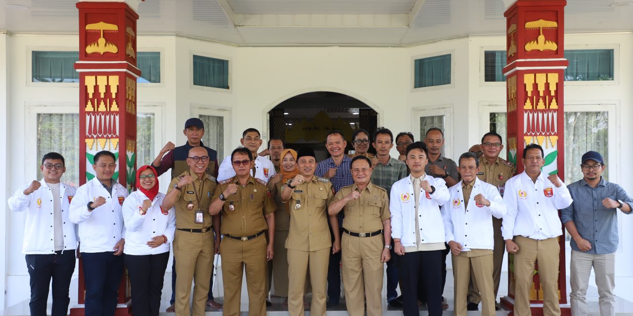Bupati Parosil Terima Audiensi KONI Lampung Barat, Dorong Kebangkitan Olahraga Daerah