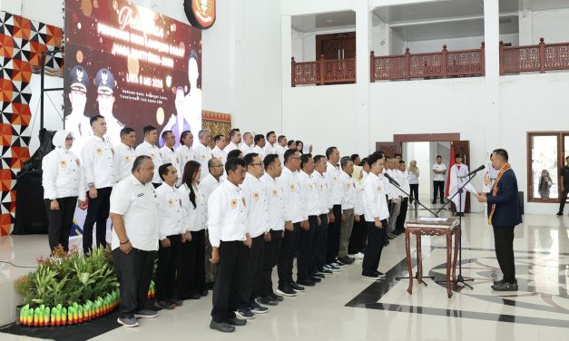 Resmi Nahkodai KONI, Irfan Fadillah Targetkan Porprov 2026 Lambar Peringkat Lima: Bupati Parosil Ukir Prestasi, Gerakkan Pengcab