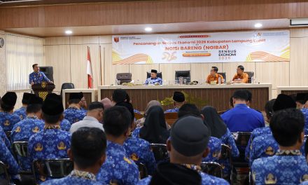 Bupati Parosil Canangkan Sensus Ekonomi 2026 di Lampung Barat, Libatkan 329 Petugas Lapangan