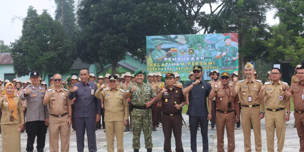Wabup Mad Hasnurin Hadiri Pembukaan Persami KKRI Gelombang V Tahun 2026, Bentuk Generasi Muda Berkarakter dan Berjiwa Bela Negara