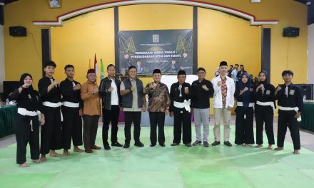 224 Warga Baru PSHT di Lampung Barat Disahkan, Wabup Mad Hasnurin Beri Ucapan Selamat